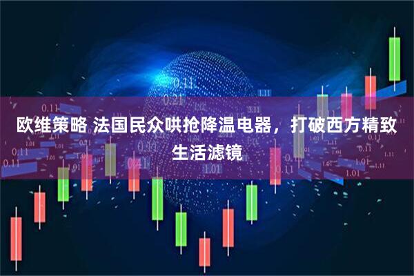 欧维策略 法国民众哄抢降温电器，打破西方精致生活滤镜