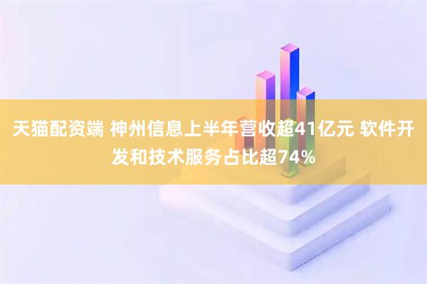 天猫配资端 神州信息上半年营收超41亿元 软件开发和技术服务占比超74%